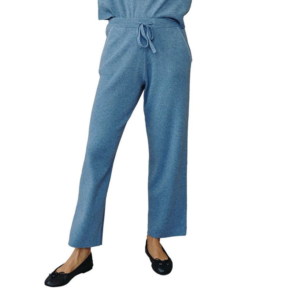 Bella Dahl Womens  Cashmere & Wool-Blend Straight Leg Sweatpant